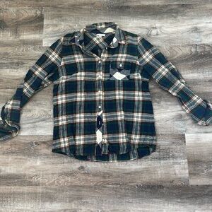 J Crew flannel women’s button down - size 10